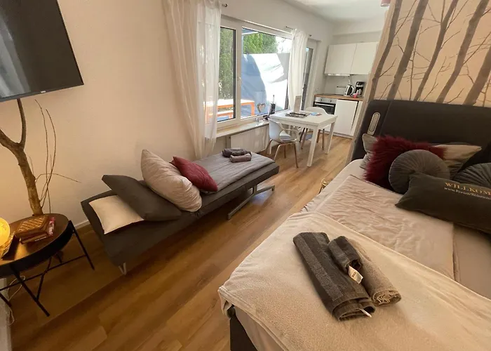 Rosmarin - Kuschelige Fewo - Romantik & Entspannung Im Whirlpool Auf Privater Terrasse, Ruhe & Hund Willkommen - By Ferienwohnenamsee -