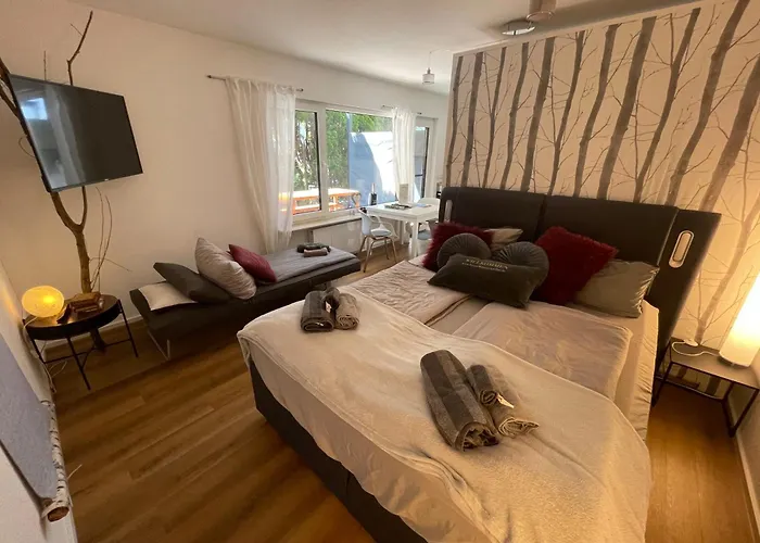 Rosmarin - Kuschelige Fewo - Romantik & Entspannung Im Whirlpool Auf Privater Terrasse, Ruhe & Hund Willkommen - By Ferienwohnenamsee -